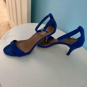 Royal Blue High Heels